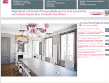 Tablet Screenshot of magenta-legal.com